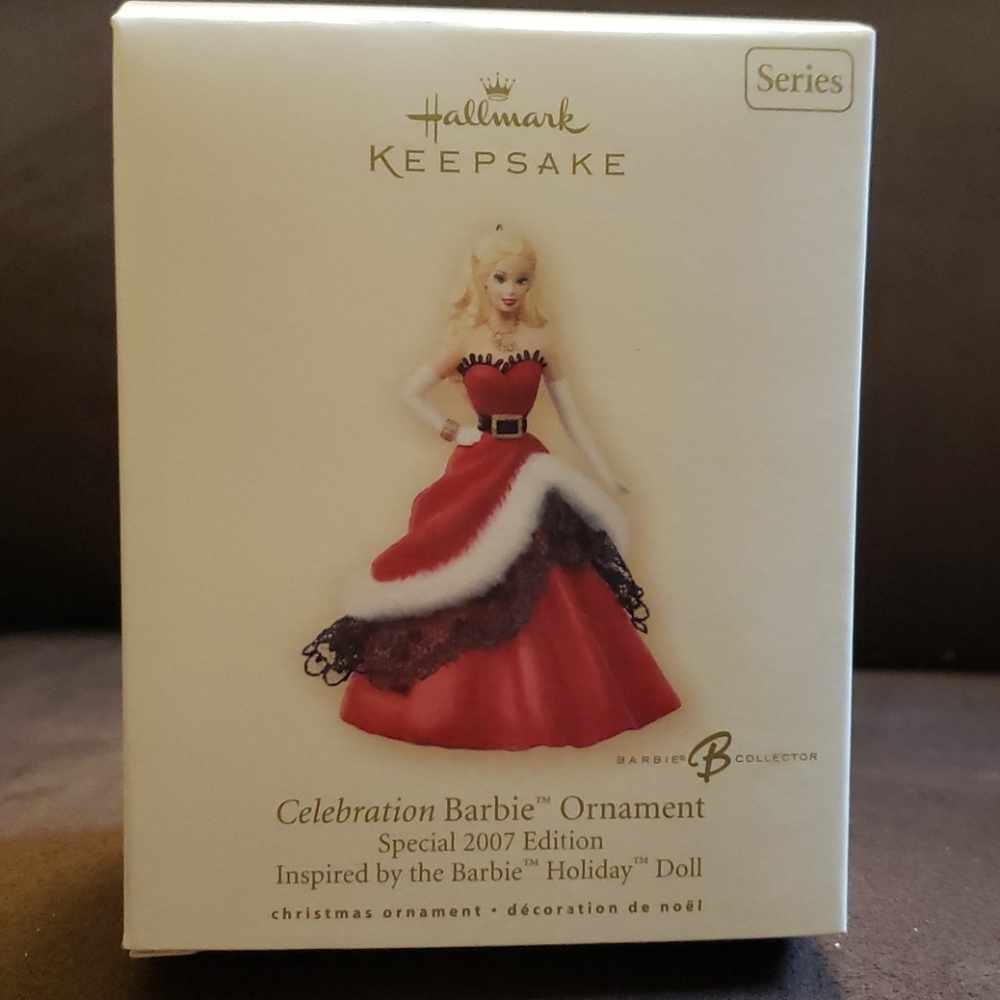 Holiday Barbie ornament